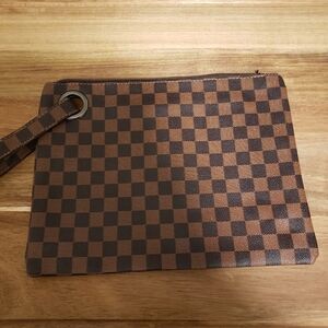 Brown And Black Checkered Large Wrislet